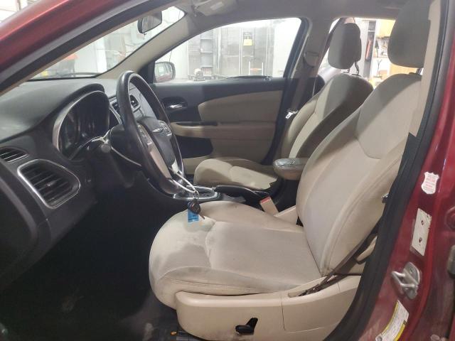 Седани CHRYSLER 200 2013 Червоний