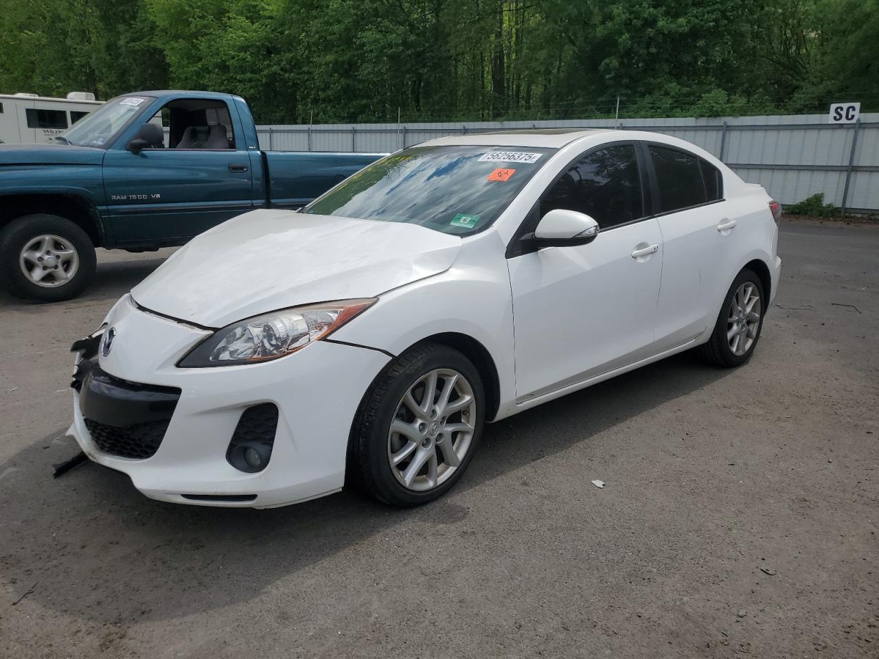 2012 Mazda 3 S na sprzedaż w Glassboro, NJ - Front End