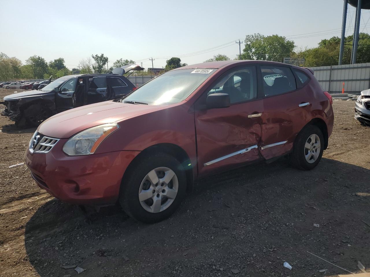 2013 Nissan Rogue S de vânzare în Chicago Heights, IL - Side