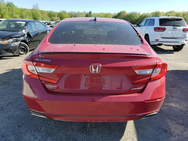  HONDA ACCORD 2021 Красный