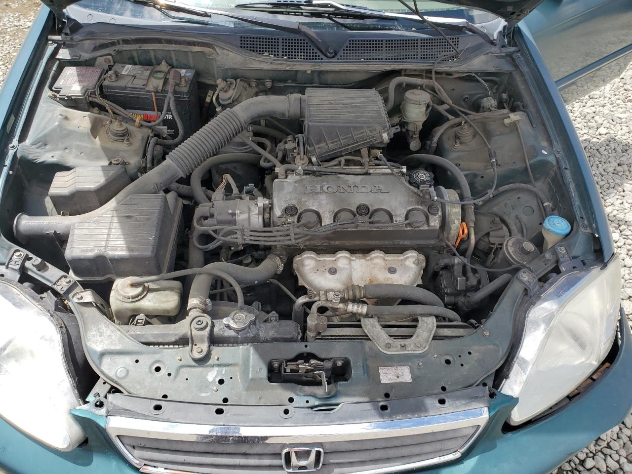 1999 Honda Civic Base VIN: 2HGEJ6619XH541660 Lot: 55483125