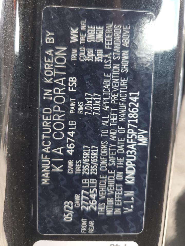 2023 Kia Sportage Lx VIN: KNDPU3AF5P7186241 Lot: 56376375