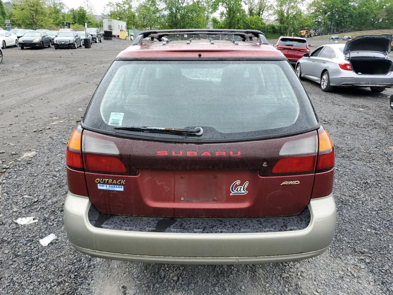 2002 Subaru Legacy Outback VIN: 4S3BH665427635255 Lot: 56631675