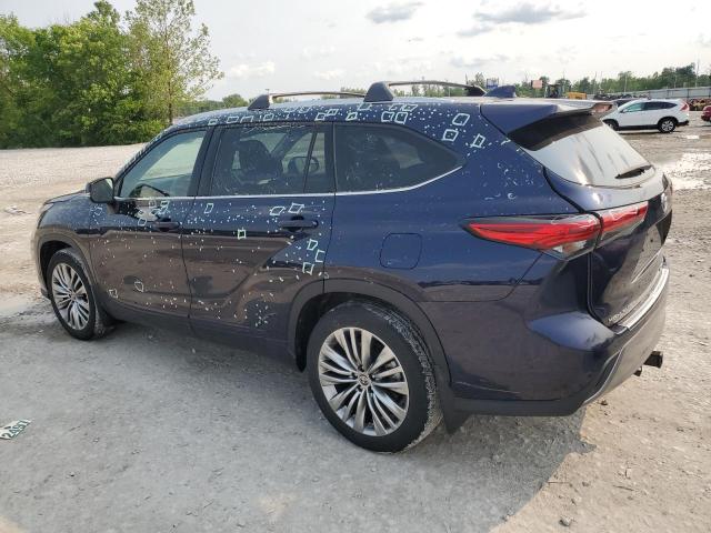  TOYOTA HIGHLANDER 2022 Синий