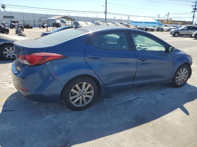  HYUNDAI ELANTRA 2016 Granatowy