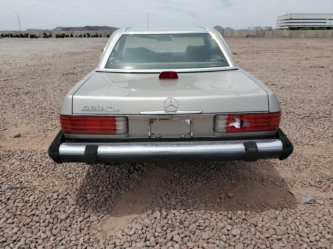 1987 Mercedes-Benz 560 Sl VIN: WDBBA48D0HA061731 Lot: 56622425