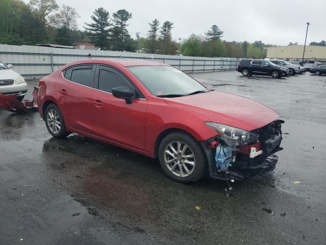 Sedans MAZDA 3 2016 Czerwony