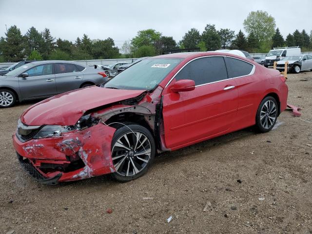  HONDA ACCORD 2016 Красный