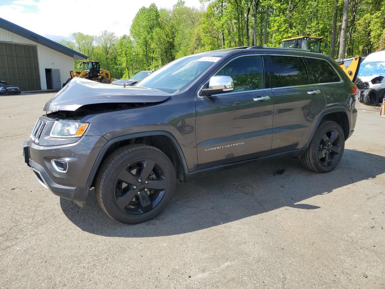 2015 Jeep Grand Cherokee Limited en Venta en East Granby, CT - Front End