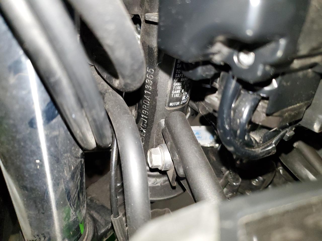 2024 Kawasaki Ex500 A VIN: ML5EXGJ19RDA13365 Lot: 56395955