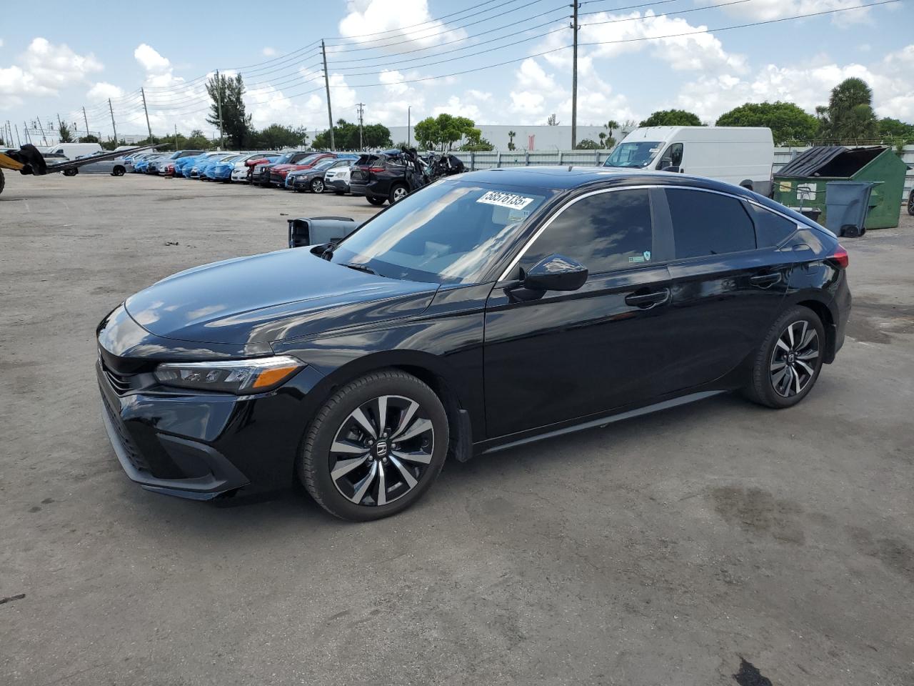 2024 Honda Civic Exl للبيع في Miami، FL - Damage History