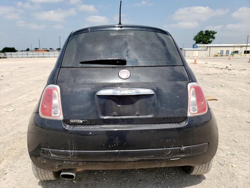  FIAT 500 2012 Black