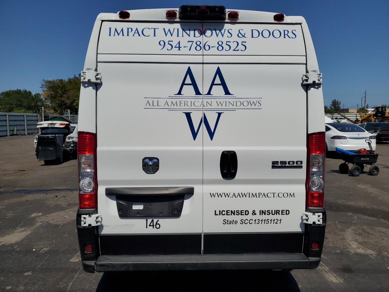 2024 Ram Promaster 2500 2500 High VIN: 3C6LRVDG1RE114141 Lot: 57394745