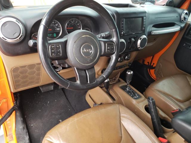 SUVs JEEP WRANGLER 2013 Orange