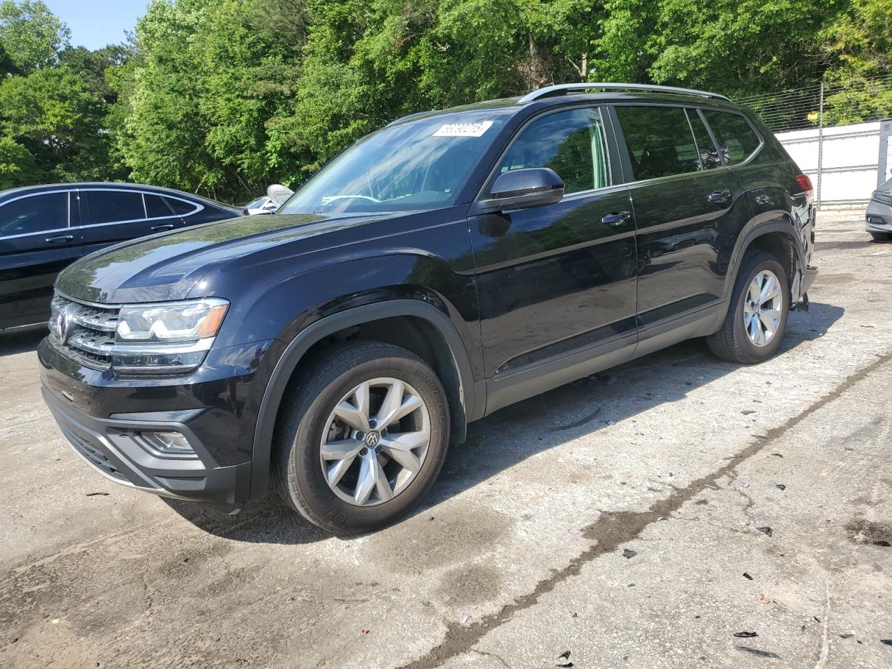 2018 Volkswagen Atlas Se продається в Austell, GA - Rear End