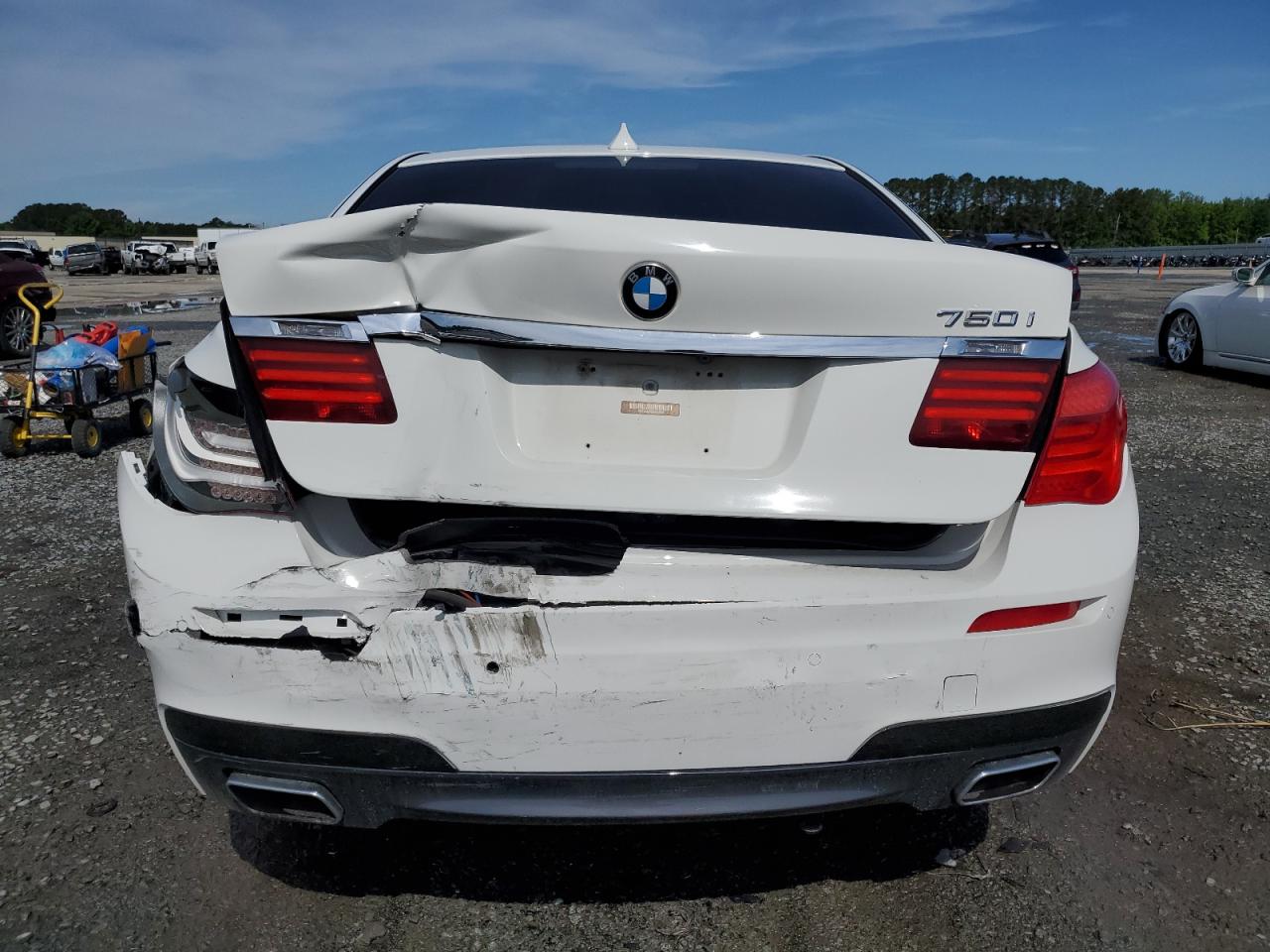 2014 BMW 750 I VIN: WBAYA8C53ED824903 Lot: 56353665