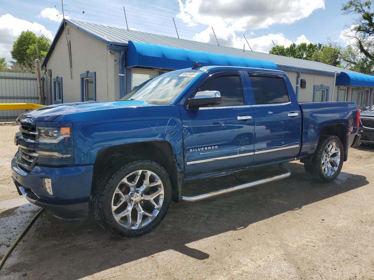 2016 Chevrolet Silverado K1500 Ltz იყიდება Wichita-ში, KS - Side