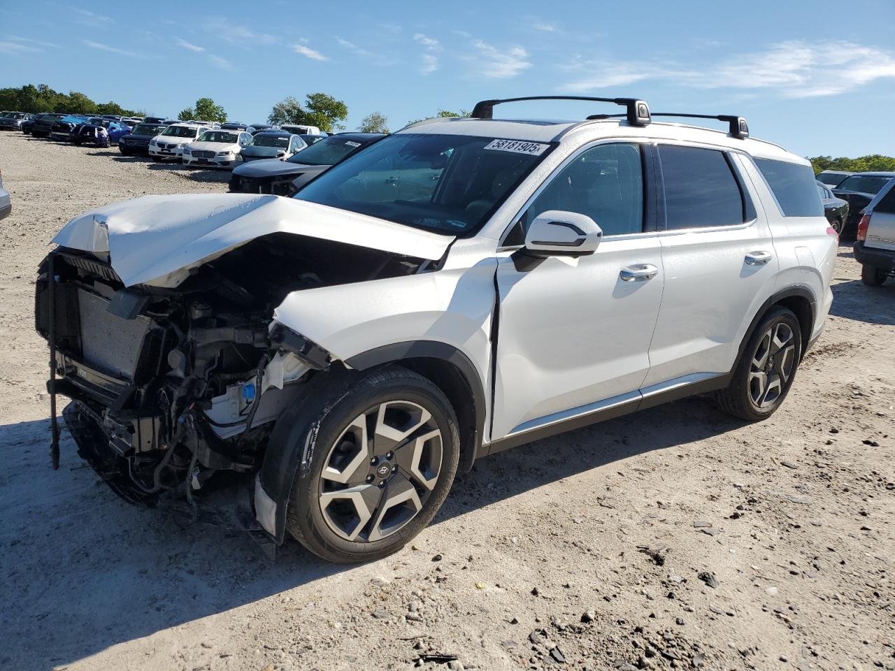 2023 Hyundai Palisade Limited de vânzare în West Warren, MA - Front End