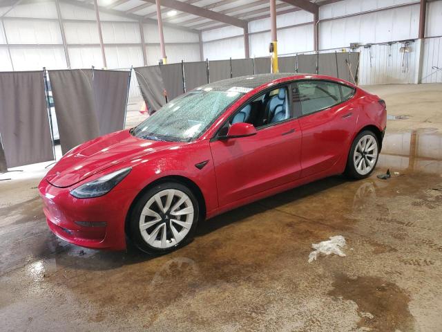  TESLA MODEL 3 2022 Czerwony