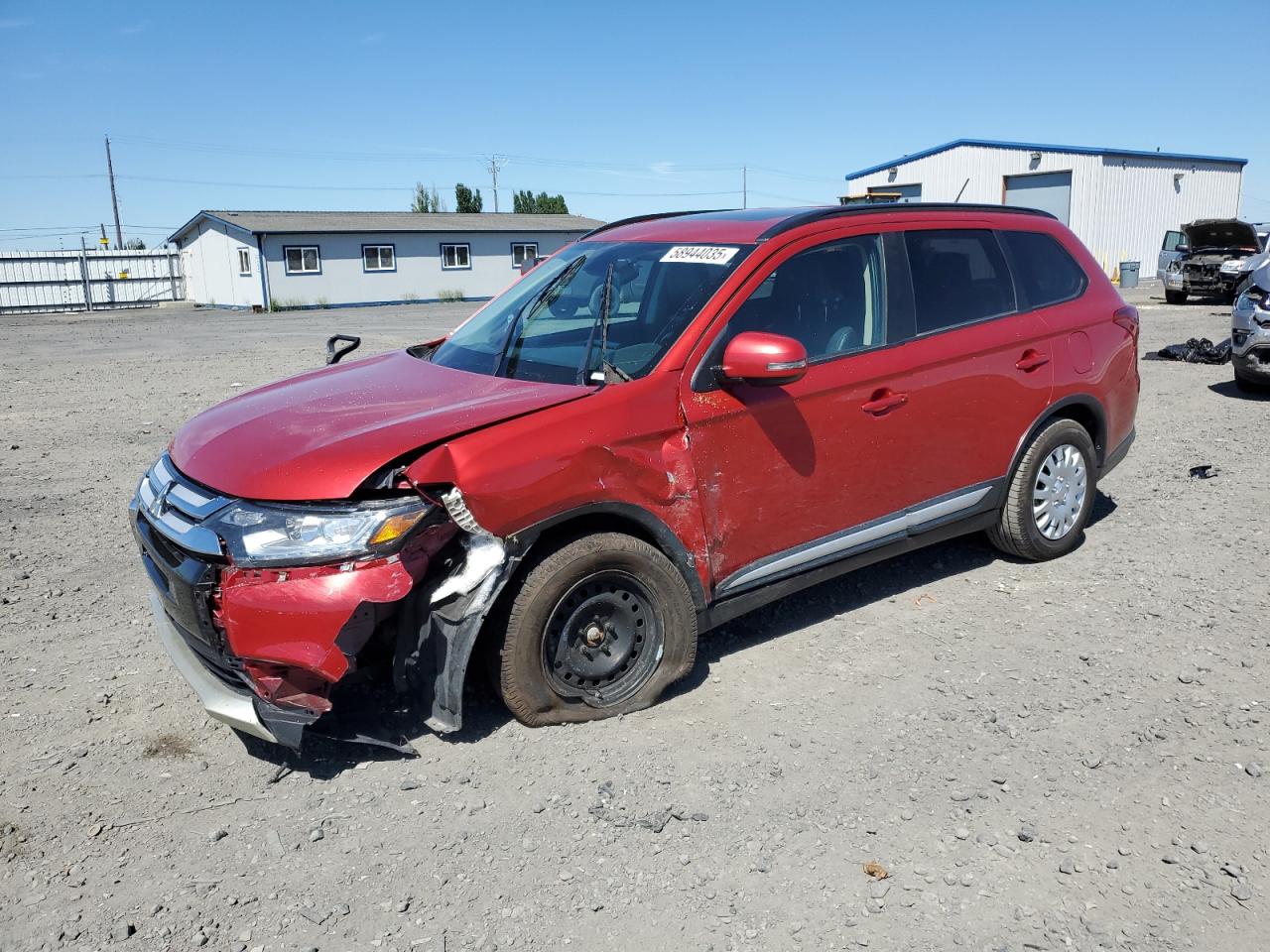2016 Mitsubishi Outlander Se for Sale in Airway Heights, WA - Front End