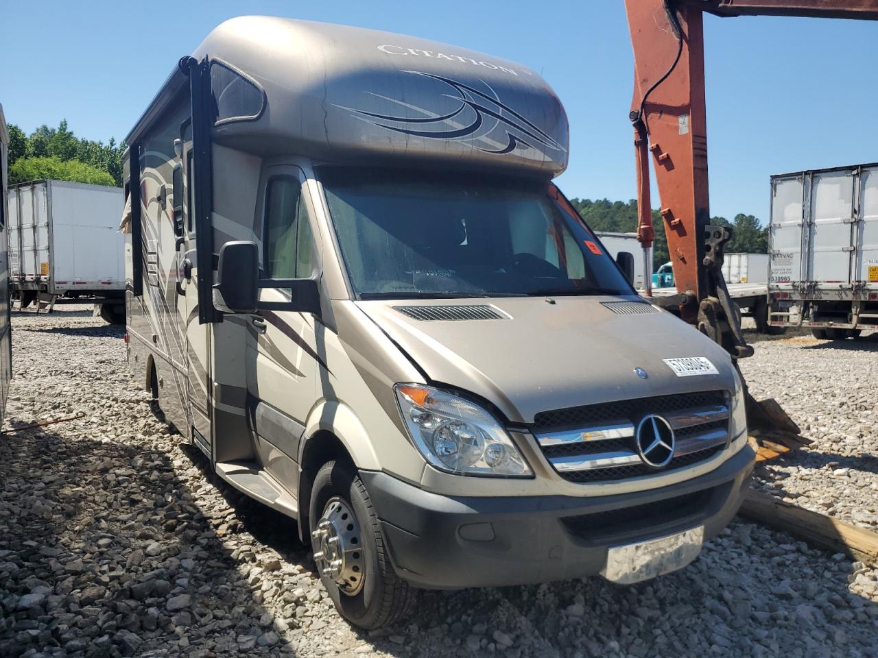 2013 Mercedes-Benz Sprinter 3500 продається в Florence, MS - Burn - Interior