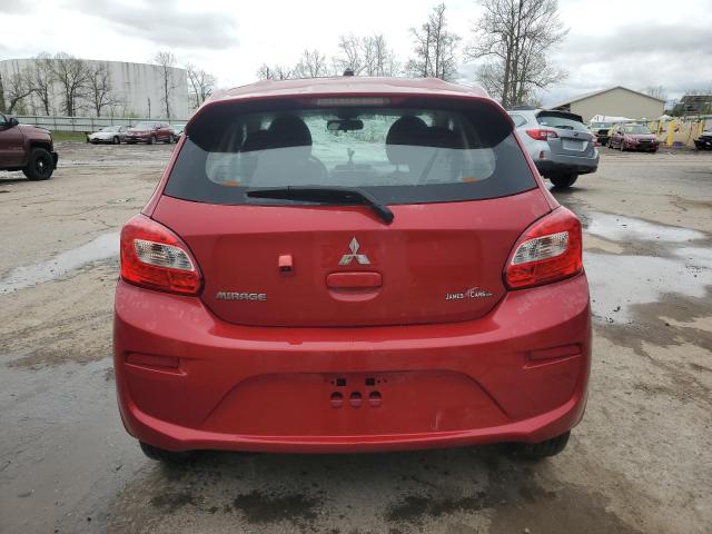  MITSUBISHI MIRAGE 2020 Czerwony