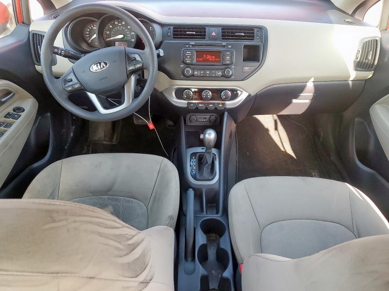 Sedans KIA RIO 2013 Czerwony