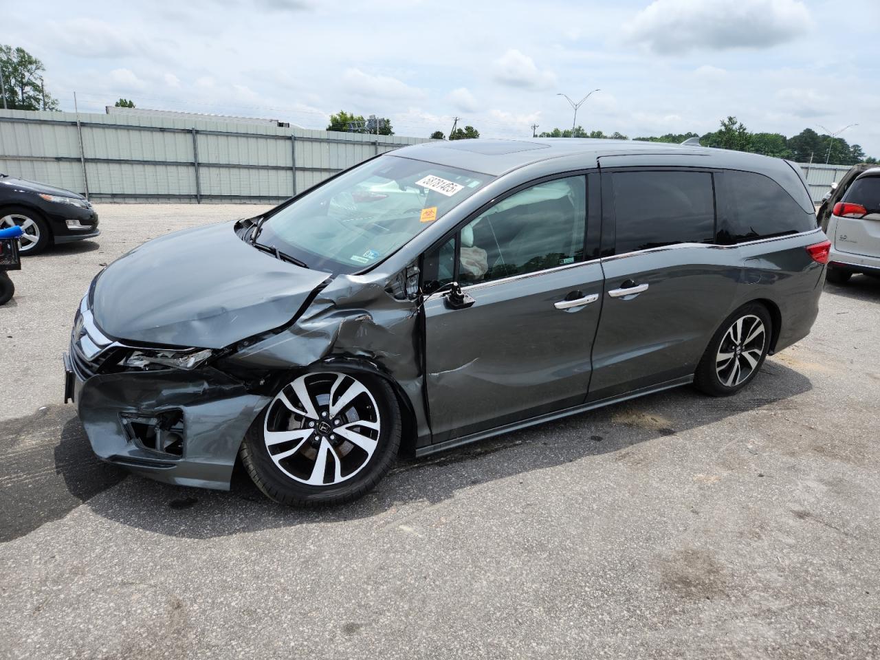 2019 Honda Odyssey Elite на продаже в Dunn, NC - Front End