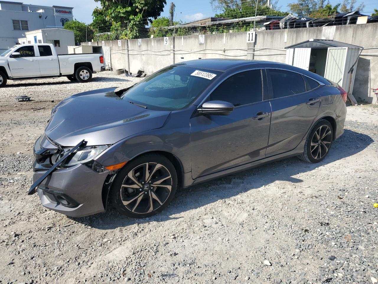 2021 Honda Civic Sport na sprzedaż w Opa Locka, FL - Front End