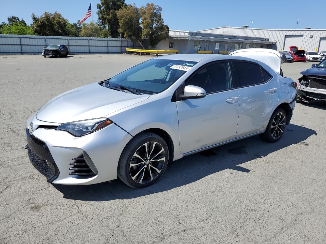 2017 Toyota Corolla L იყიდება Martinez-ში, CA - Rear End