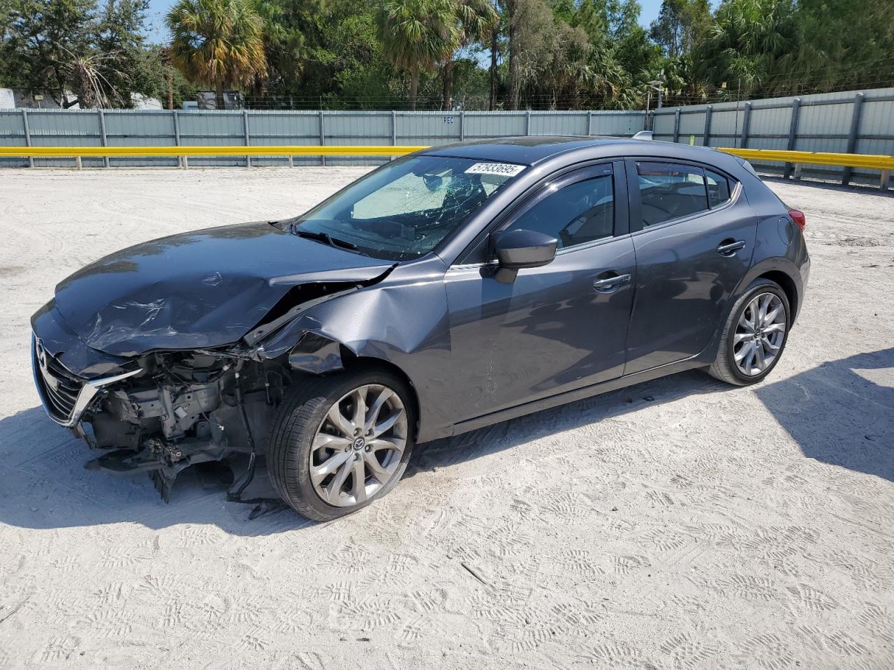 2014 Mazda 3 Grand Touring იყიდება Fort Pierce-ში, FL - Front End