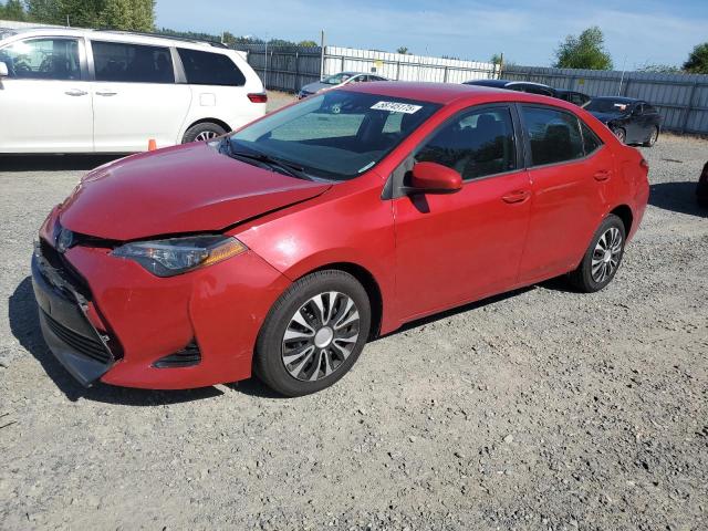  TOYOTA COROLLA 2018 Czerwony