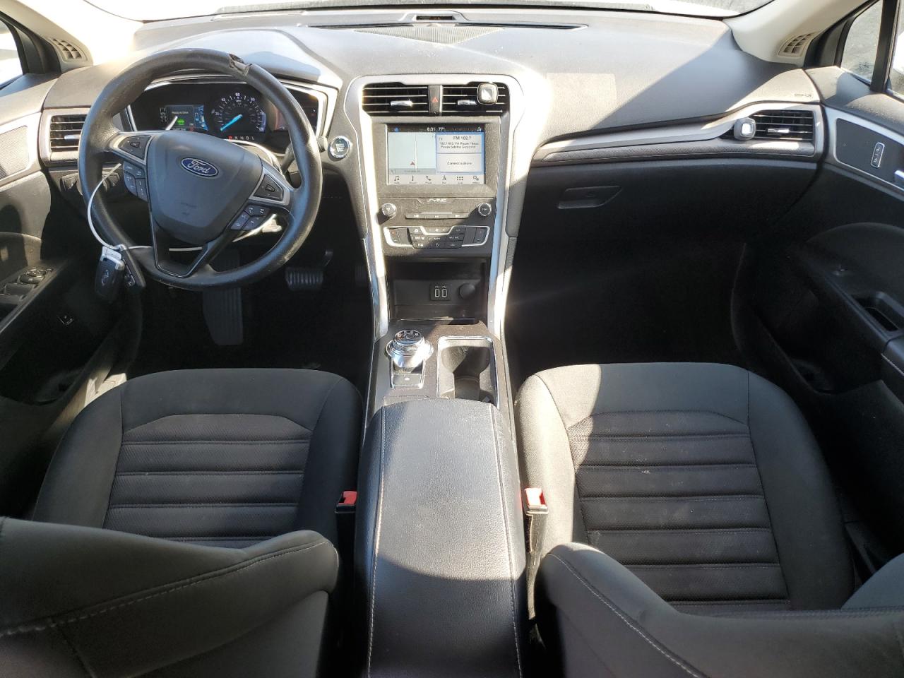 2019 Ford Fusion Se VIN: 3FA6P0LU5KR124889 Lot: 54025565