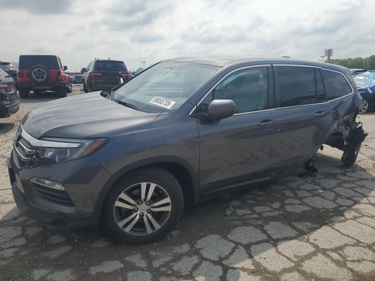 2018 Honda Pilot Ex for Sale in Indianapolis, IN - Rear End