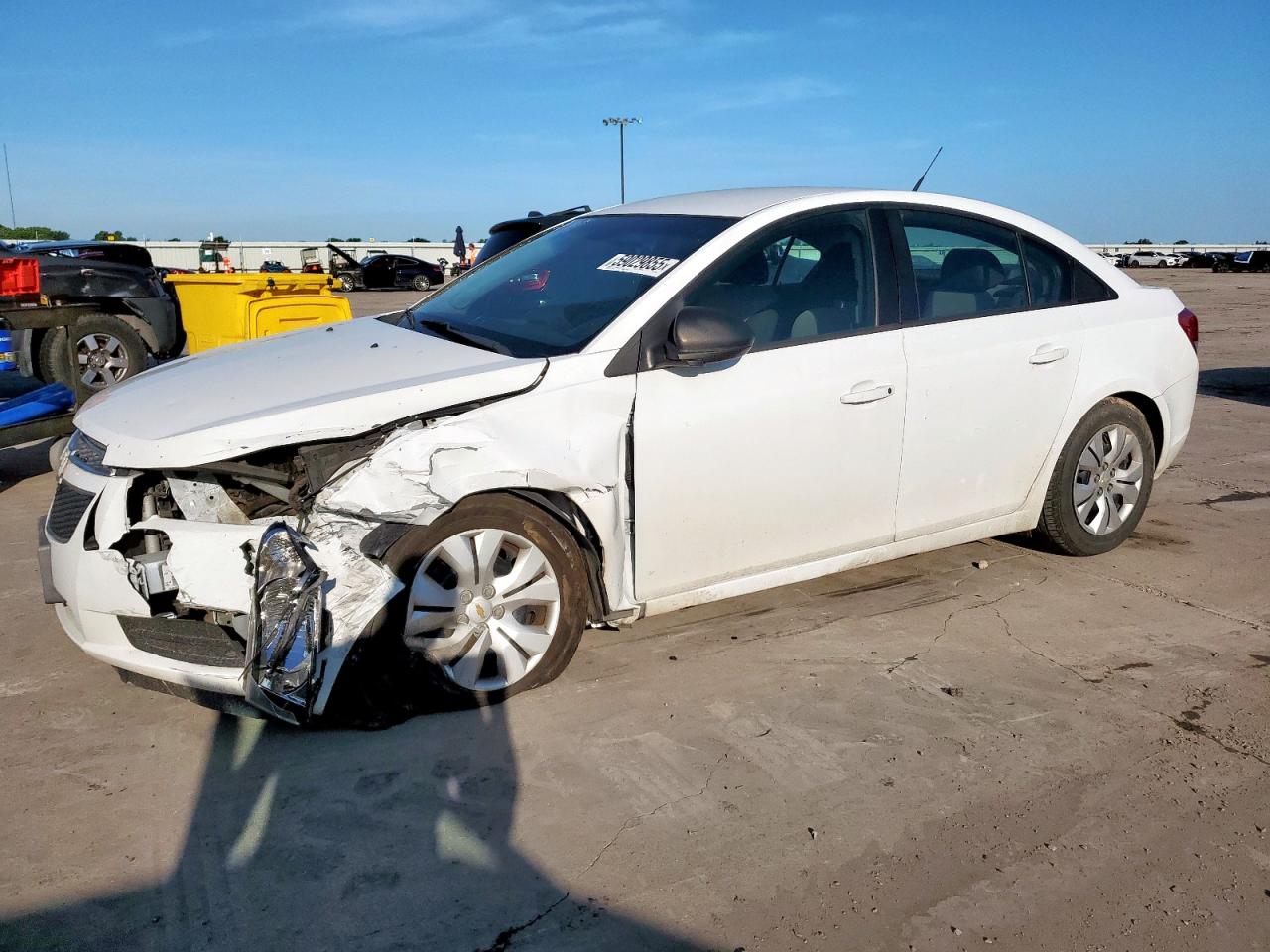 2014 Chevrolet Cruze Ls na sprzedaż w Wilmer, TX - Front End