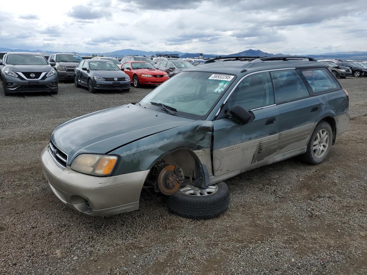 2001 Subaru Legacy Outback Awp zu verkaufen in Helena, MT - Side