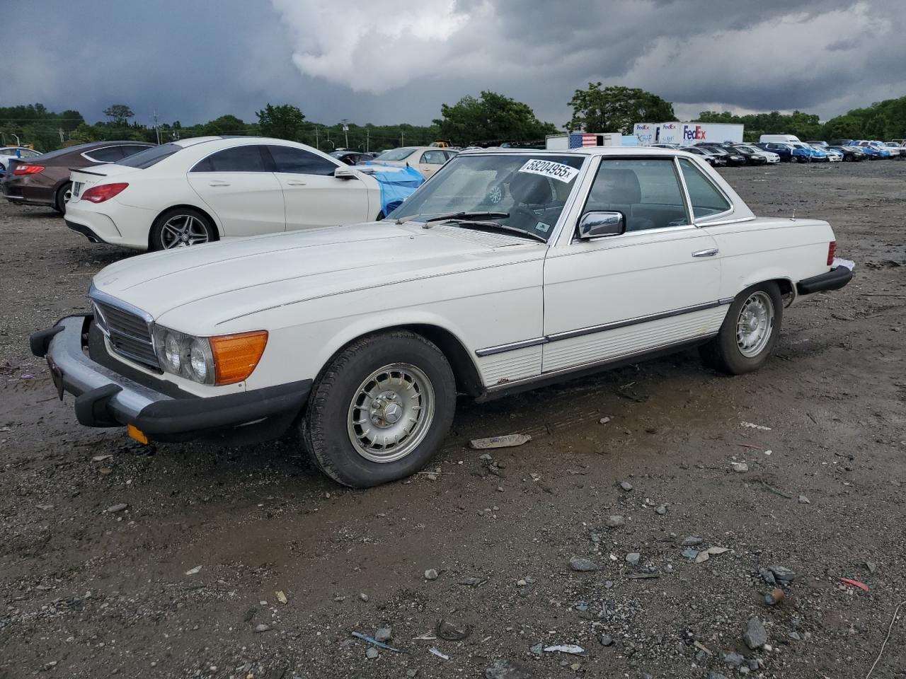 1981 Mercedes Benz 380 Sl იყიდება Baltimore-ში, MD - Water/Flood