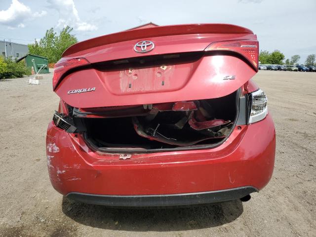  TOYOTA COROLLA 2017 Red