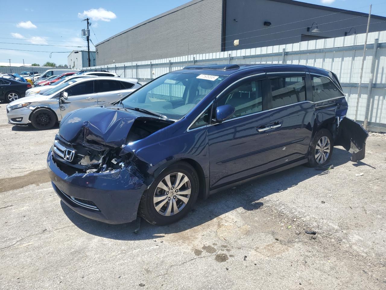 2014 Honda Odyssey Exl იყიდება Lexington-ში, KY - All Over