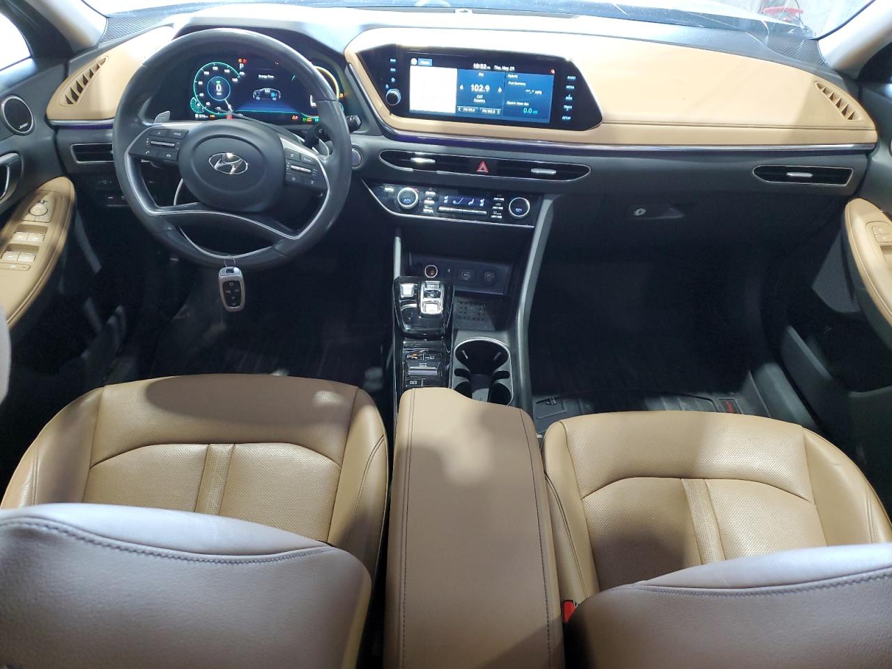 2020 Hyundai Sonata Hybrid VIN: KMHL54JJ2LA015915 Lot: 58605155