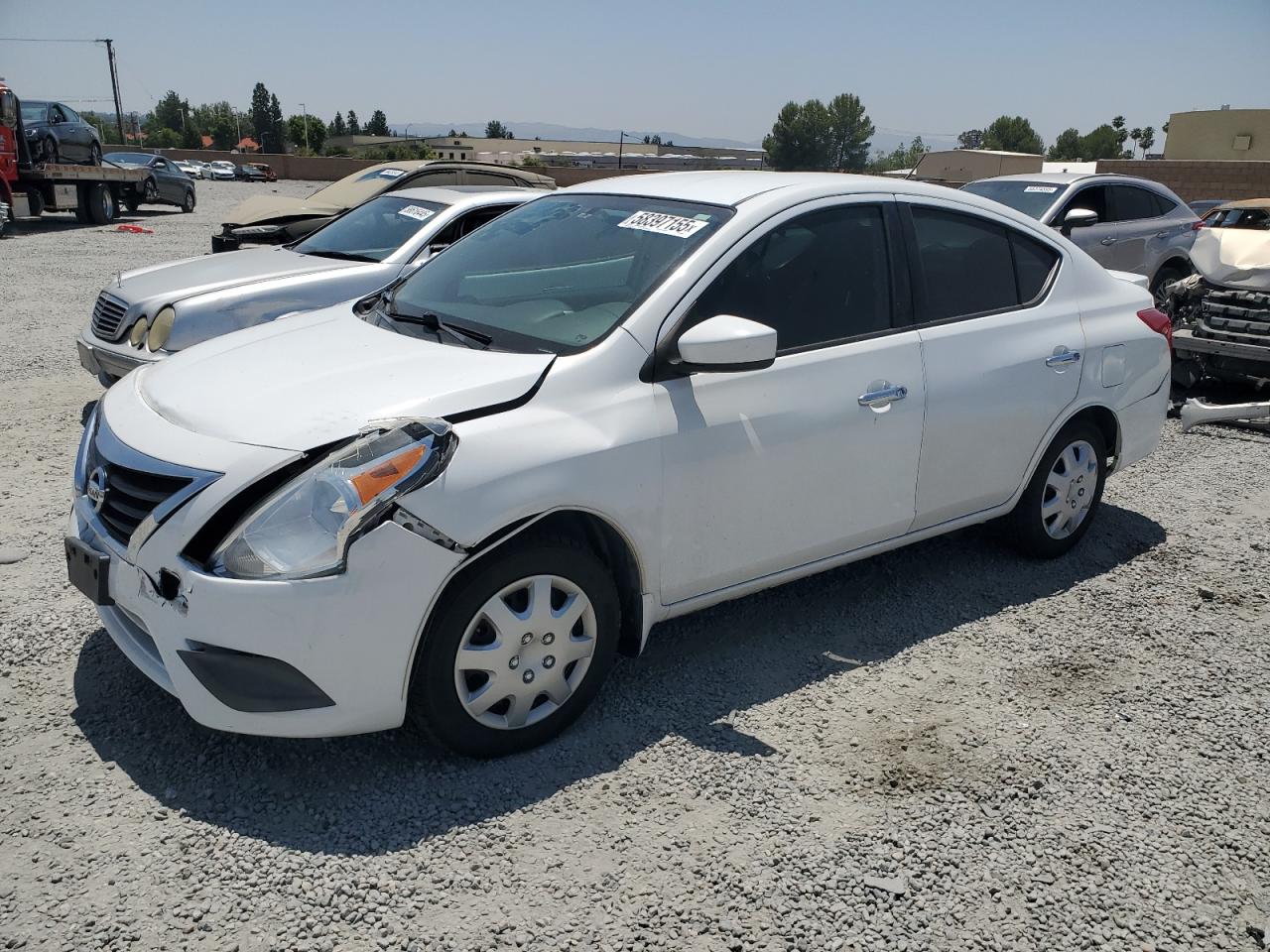 2016 Nissan Versa S იყიდება Mentone-ში, CA - Front End