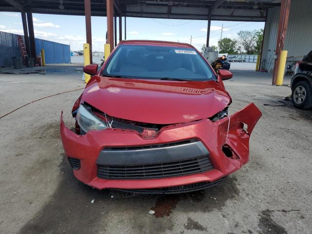  TOYOTA COROLLA 2016 Червоний