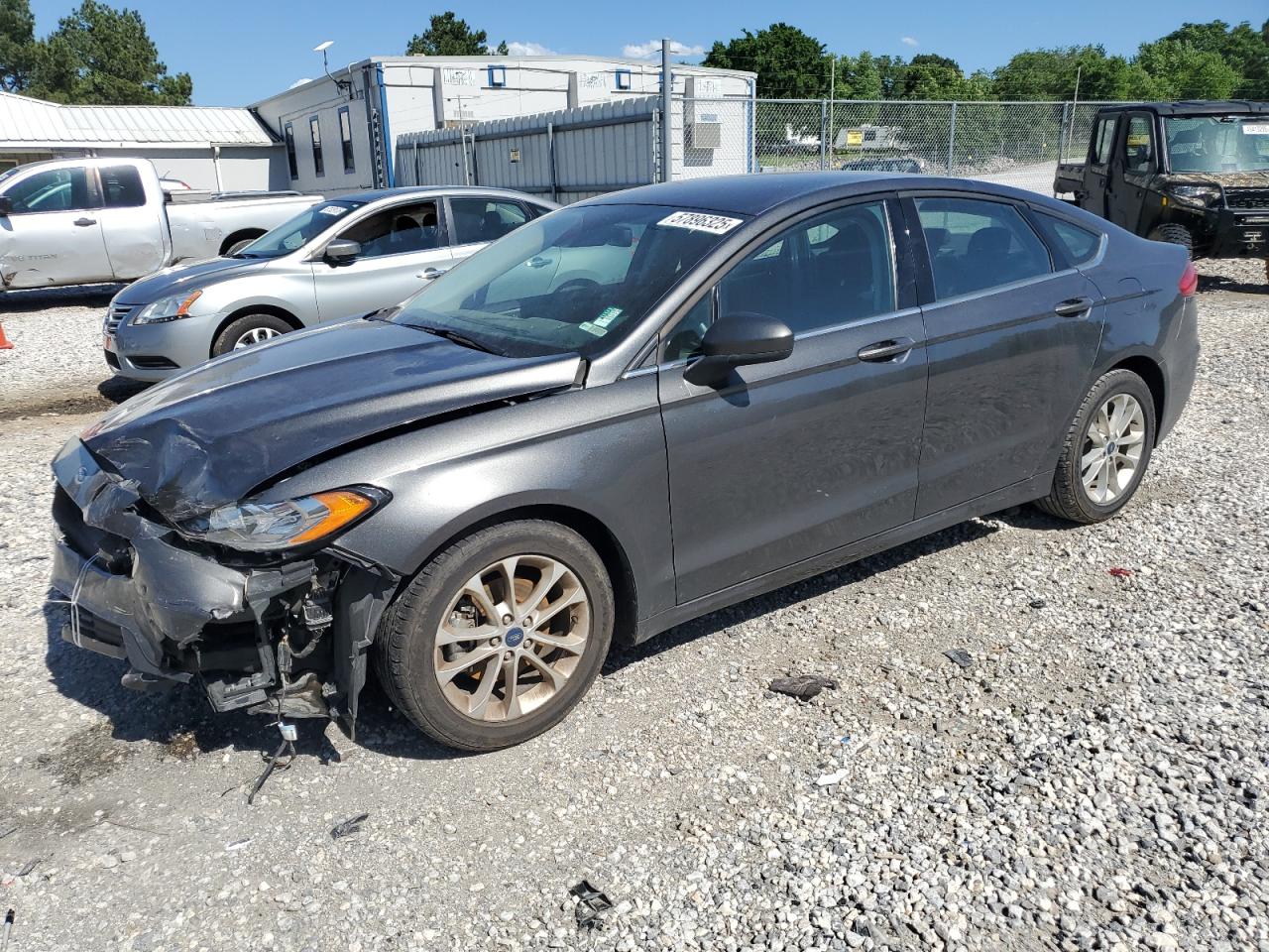 2019 Ford Fusion Se იყიდება Prairie Grove-ში, AR - Front End