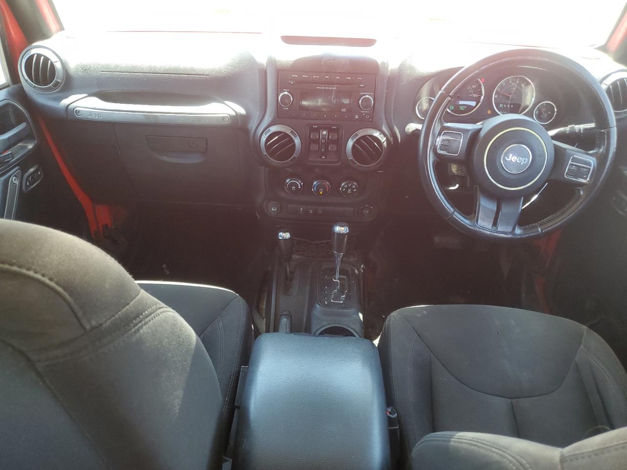 2016 Jeep Wrangler Unlimited Sport VIN: 1C4BJWKG2GL307195 Lot: 57483625