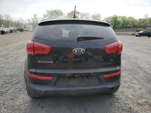  KIA SPORTAGE 2016 Чорний