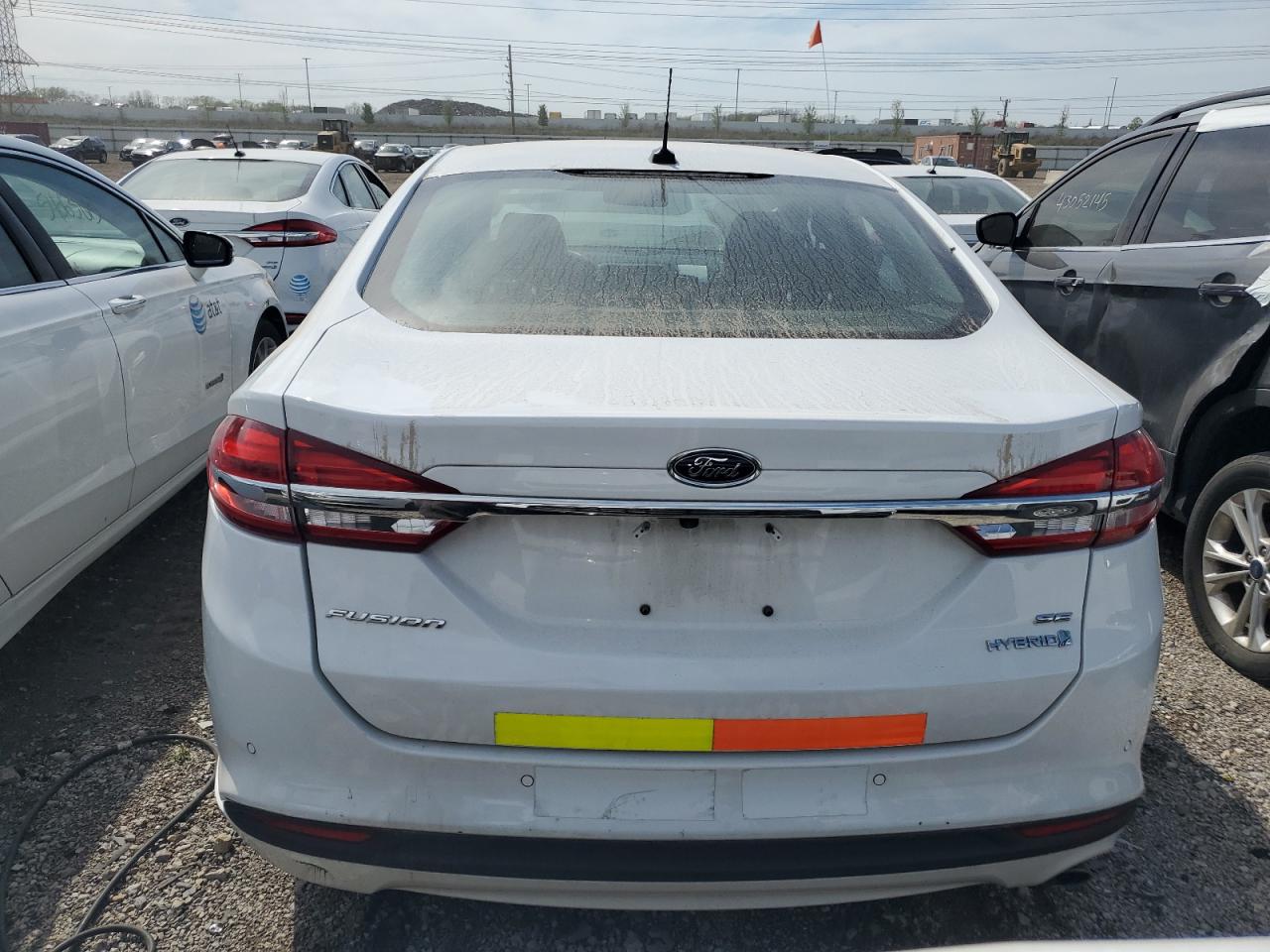 2018 Ford Fusion Se Hybrid VIN: 3FA6P0LU7JR118719 Lot: 54065845