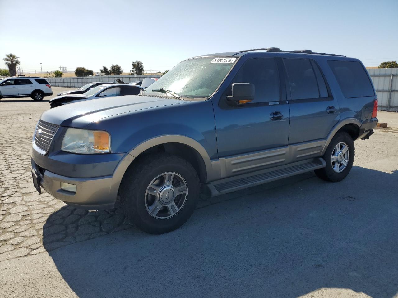 2003 Ford Expedition Eddie Bauer за продажба в Martinez, CA - Rear End