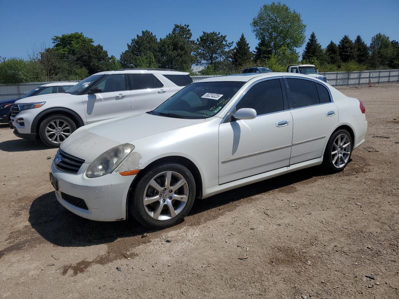 2005 Infiniti G35 na sprzedaż w Elgin, IL - Side