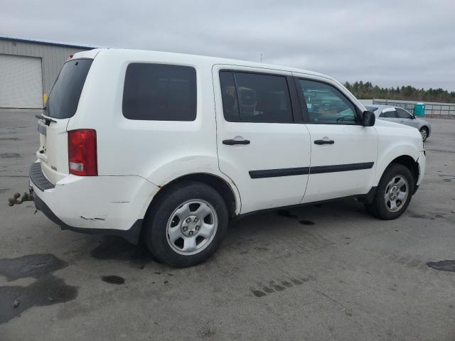  HONDA PILOT 2012 Белый