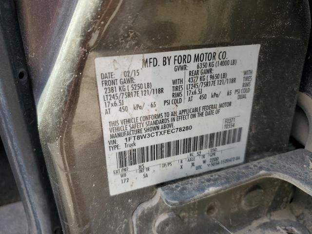 2015 FORD F350 SUPER DUTY  